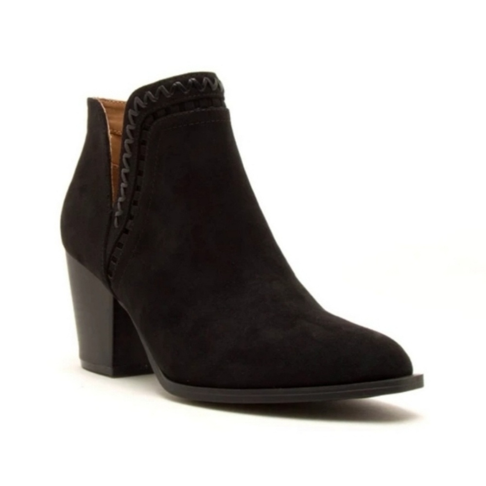 Black Fall Ankle Suede Boots